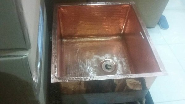 Waschbecken Kupfer Becken Handwaschbecken Kupferbecken Waschschale Waschbasin Schale