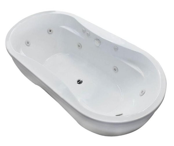Whirlpool System für alle Badewannen die aus Terrazzo Stein mit Zement gefertigt sind,