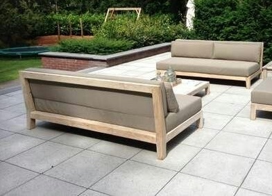Gartenmöbel Set Lounge Sofa Sessel Tisch  Sitzmöbel Garten Möbel Gartenset Sitzgruppe Teak Holz