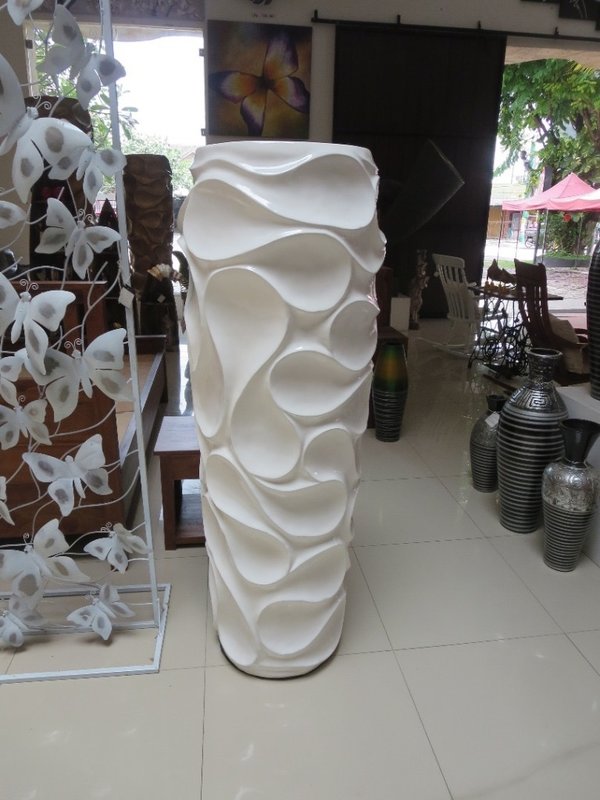 Vase Blumenvase Terrakotta Vasen Blumen Schale Amphore Dekovase Bodenvase Keramikvase Dekoration